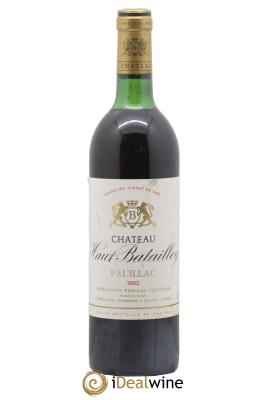 Château Haut Batailley 5ème Grand Cru Classé