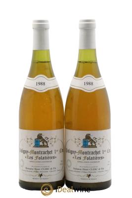 Puligny-Montrachet 1er Cru Les Folatières Henri Clerc