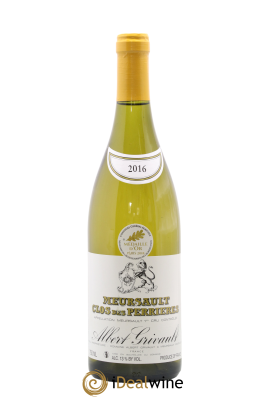Meursault 1er Cru Clos des Perrières Monopole Albert Grivault