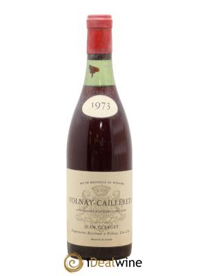 Volnay Caillerets Jean Clerget