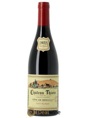 Côte de Brouilly Cuvée Zaccharie Château Thivin 