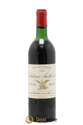 Château Anthonic Cru Bourgeois