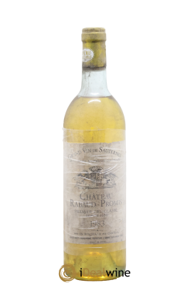 Château Rabaud Promis 1er Grand Cru Classé