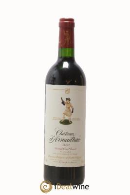 Château d' Armailhac - Mouton Baron(ne) Philippe 5ème Grand Cru Classé