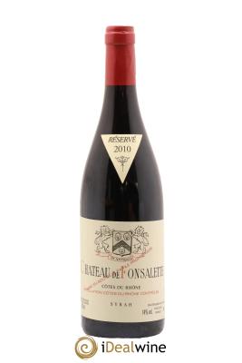 Côtes-du-Rhône Cuvée Syrah Château de Fonsalette