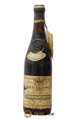 Barbaresco DOCG Riserva Francone