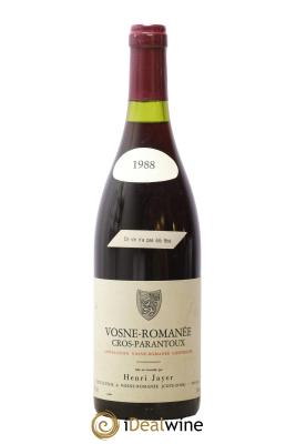 Vosne-Romanée 1er Cru Cros Parantoux Henri Jayer