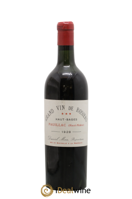 Pauillac Grand Vin de Rosiers Château Haut-Bages