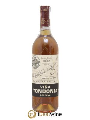 Rioja DOCA Reserva Vina Tondonia R. Lopez de Heredia