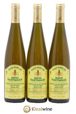 Alsace Grand Cru Pinot Gris Hatschbourg Vendanges Tardives Serge Hartmann