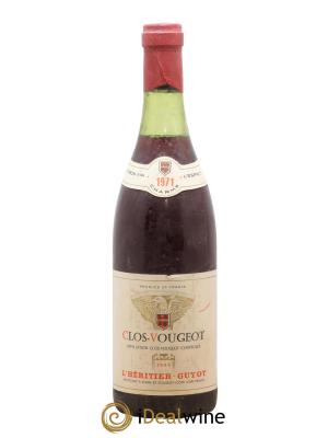 Clos de Vougeot Grand Cru Héritier Guyot
