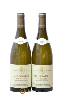 Meursault Les Tillets Bouzereau Gruere