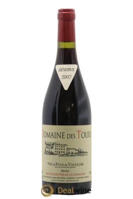 IGP Pays du Vaucluse (Vin de Pays du Vaucluse) Domaine des Tours Merlot Emmanuel Reynaud