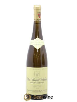 Alsace Pinot Gris Grand Cru Rangen de Thann Clos Saint-Urbain Zind-Humbrecht (Domaine)