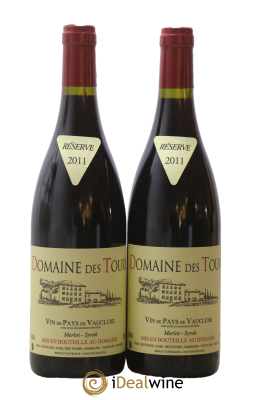 Vaucluse Domaine des Tours Merlot-Syrah Emmanuel Reynaud