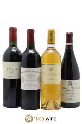 Caisse Assortiment Vins d'Exception Clos de Lambrays - Cheval Blanc - Yquem - Colgin IX Estate Red LVMH 