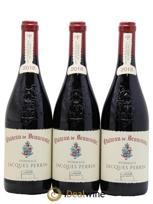 Châteauneuf-du-Pape Château de Beaucastel Hommage à Jacques Perrin Famille Perrin