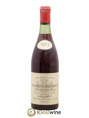 Volnay Caillerets Jean Clerget