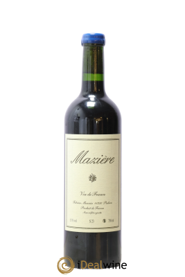 Vin de France Mazière Syrah Fabrice Monin