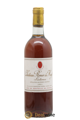 Château Romer du Hayot 2ème Grand Cru Classé