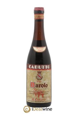 Barolo DOCG Cabutto