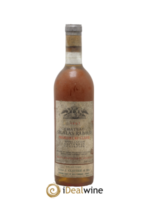 Château Sigalas Rabaud 1er Grand Cru Classé