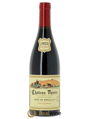 Côte de Brouilly Cuvée Zaccharie Château Thivin 