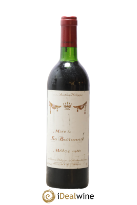 Médoc Mise de la Baronnie Baron Philippe de Rothschild