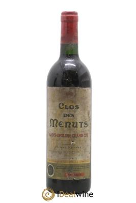 Saint-Émilion Grand Cru Clos Des Menuts