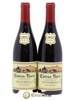 Côte de Brouilly Cuvée Zaccharie Château Thivin