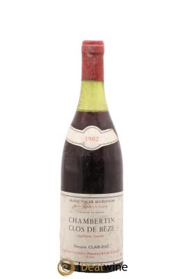 Chambertin Clos de Bèze Grand Cru Clair Daü