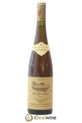 Alsace Riesling Clos Windsbuhl Vendanges Tardives Zind-Humbrecht