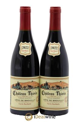 Côte de Brouilly Cuvée Zaccharie Château Thivin