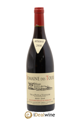 Vaucluse Domaine des Tours Merlot-Syrah Emmanuel Reynaud