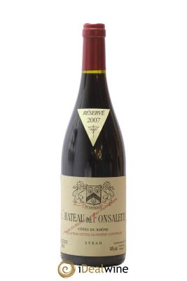 Côtes-du-Rhône Cuvée Syrah Château de Fonsalette 