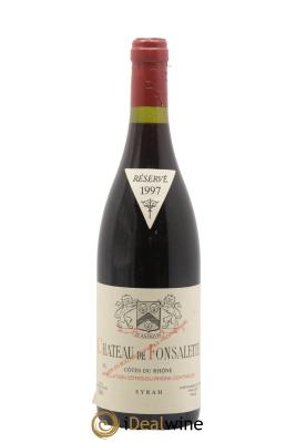 Côtes-du-Rhône Cuvée Syrah Château de Fonsalette