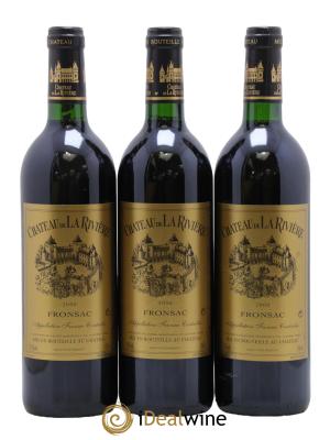 Cote Château de La Rivière 1995 Bordeaux rouge