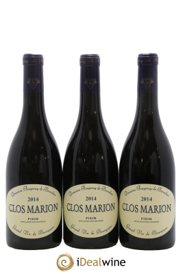 Fixin Clos Marion Fougeray de Beauclair