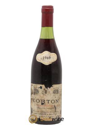 Corton Grand Cru Les Languettes Jean Lequin Et Ses Fils