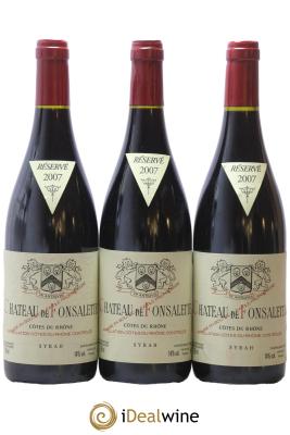 Côtes-du-Rhône Cuvée Syrah Château de Fonsalette 