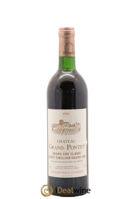Château Grand Pontet Grand Cru Classé