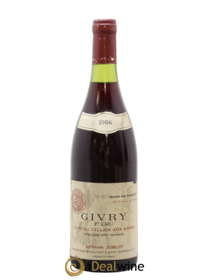 Givry 1er Cru Clos du Cellier aux Moines Joblot (Domaine)
