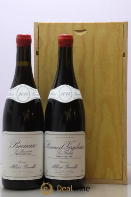 Coffret 2 bouteilles Albert Ponnelle Albert Ponnelle Beaune Premier Cru Les Bressandes 2018, Pernand Vergelesses Premier Cru Les Fichots 2015