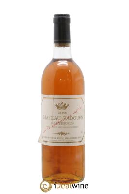 Sauternes Château Padouën
