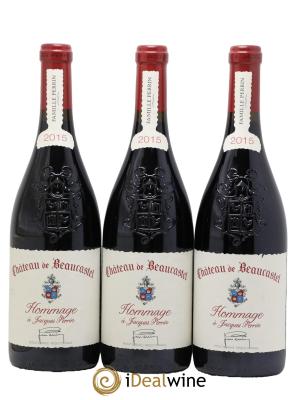 Châteauneuf-du-Pape Château de Beaucastel Hommage à Jacques Perrin Famille Perrin
