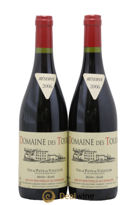 Vaucluse Domaine des Tours Merlot-Syrah Emmanuel Reynaud