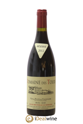 Vaucluse Domaine des Tours Merlot-Syrah Emmanuel Reynaud