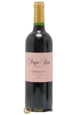 Vin de France (anciennement Coteaux du Languedoc) Peyre Rose Marlène n°3 Marlène Soria