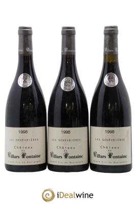 Hautes-Côtes de Nuits Les Genévrières Château Villars-Fontaine