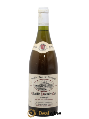 Chablis 1er Cru Vaucoupin Alain Gautheron